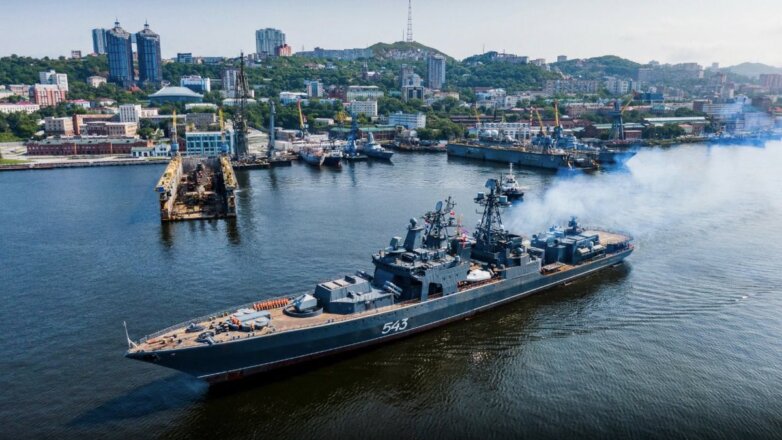 Модернизированный фрегат «Маршал Шапошников» вышел в море для испытаний