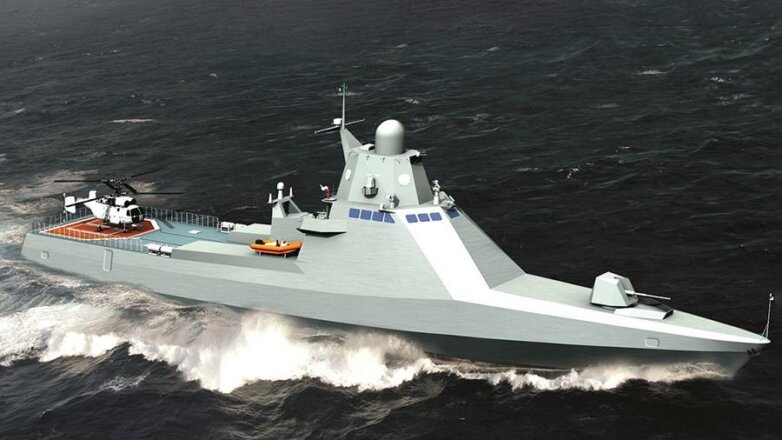 На Черном море начались испытания новейшего корабля «Павел Державин»