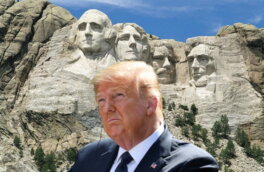 Трамп хотел увековечить свой профиль на «горе четырех президентов»