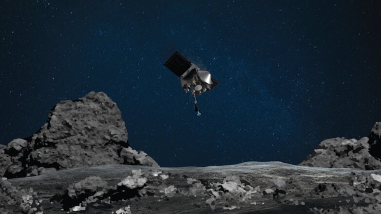 OSIRIS-REx НАСА соберет образец с астероида Бенну один