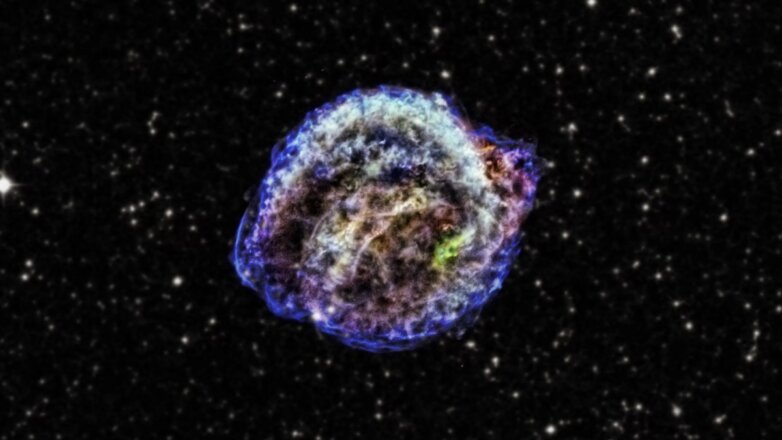 Ученые измерили огромную скорость расширения остатков сверхновой звезды