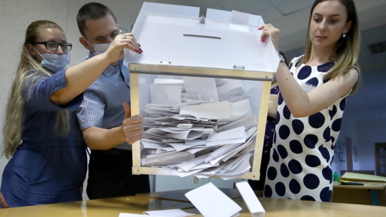 Выборы подсчёт голосов бюллетени
