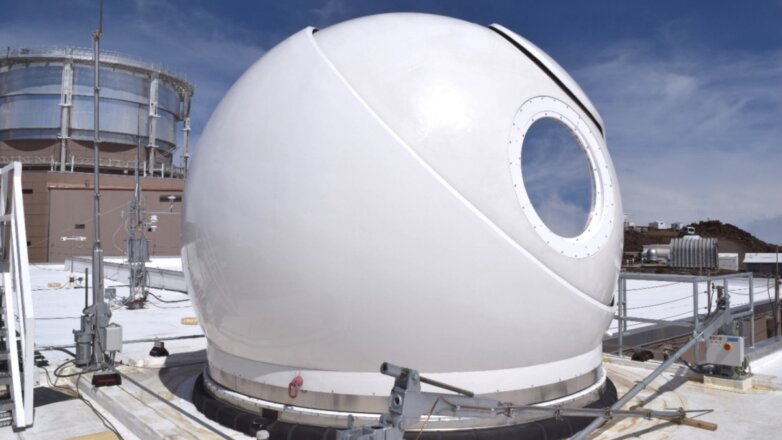 Купол наземной лазерной станции Optical Ground Station 2 (OGS-2)