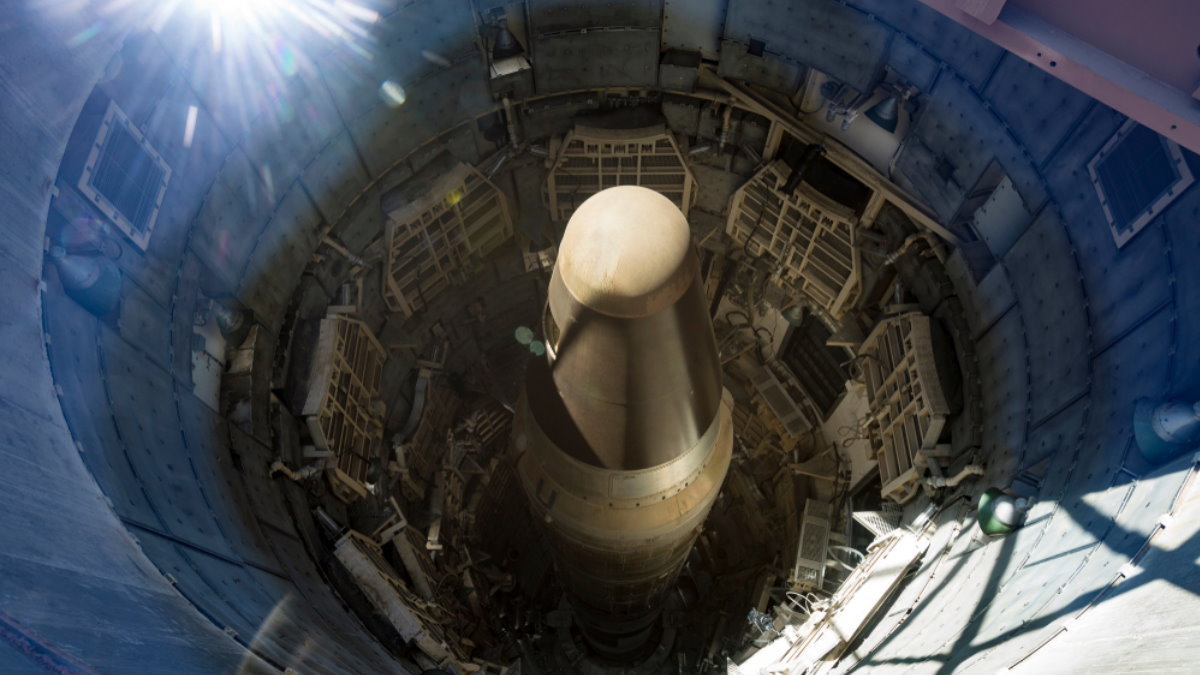 ДСНВ-3 Межконтинентальная баллистическая ракета США в шахте