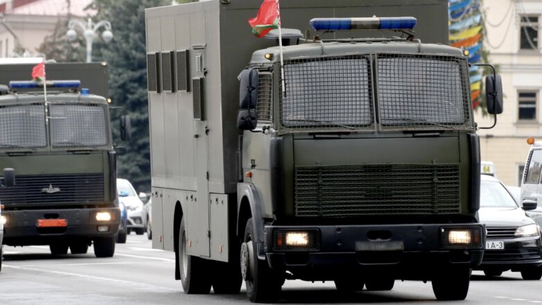 В центр Минска стянули военную технику из-за акций оппозиции