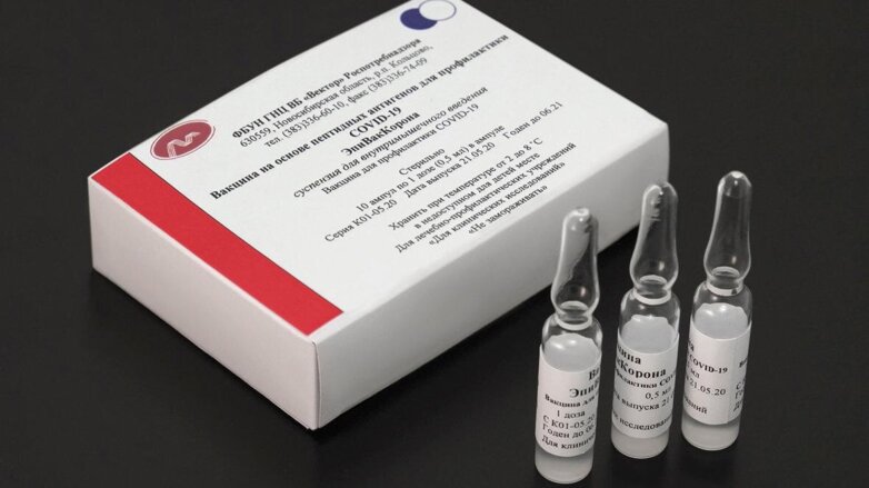 Вакцина от коронавируса «ЭпиВакКорона», разработанная Государственным научным центром вирусологии и биотехнологии «Вектор»