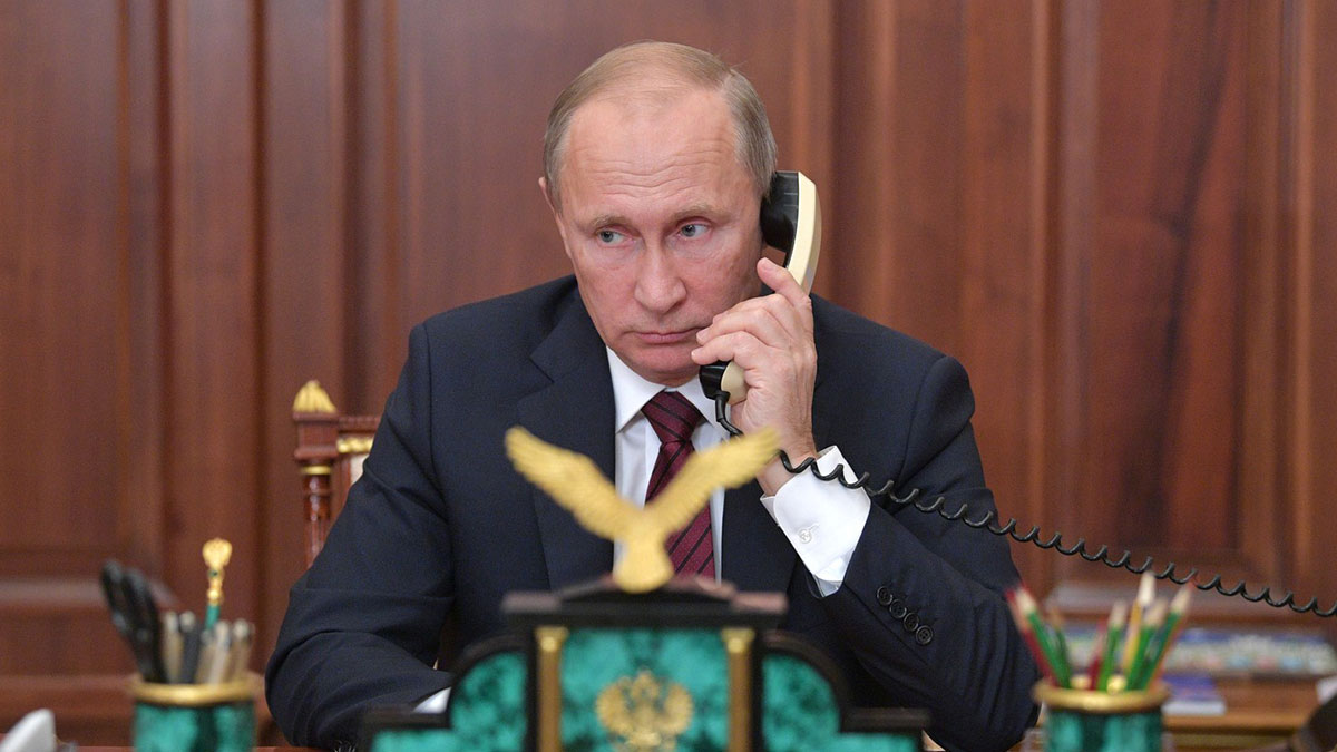Владимир Путин телефонные переговоры