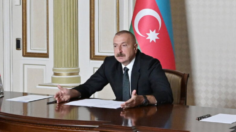Президент Азербайджана назвал условие прекращения огня в Нагорном Карабахе