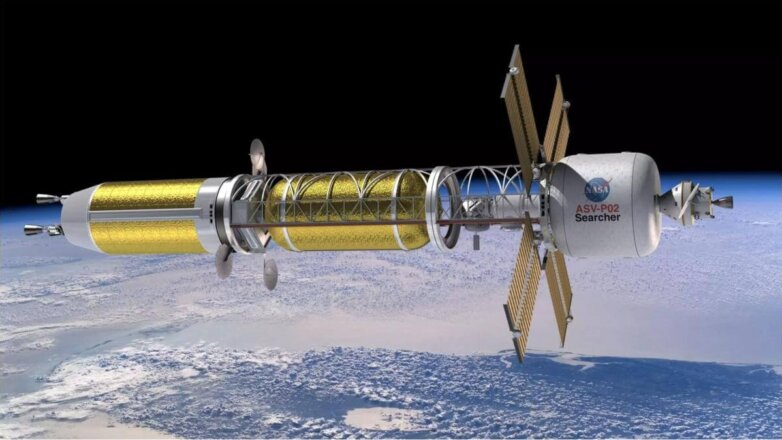 концепт космического корабля с ядерной силовой установкой, DARPA