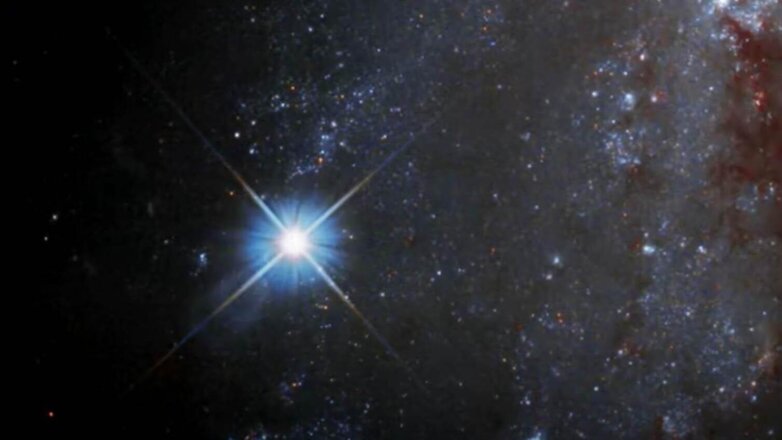 «Хаббл» заснял космический «фейерверк» сверхновой звезды