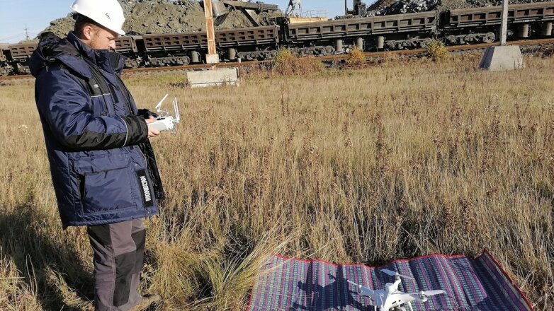 Беспилотники УГМК исследуют Учалинский ГОК