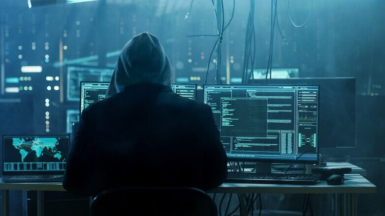 Хакер взлом кибератака киберпреступление мошенник один