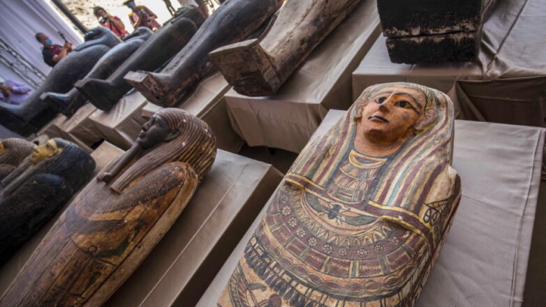 Египет Саккара саркофаги археология