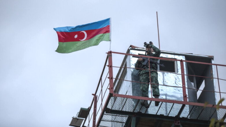 Азербайджанский пограничник конфликт Нагорный Карабах