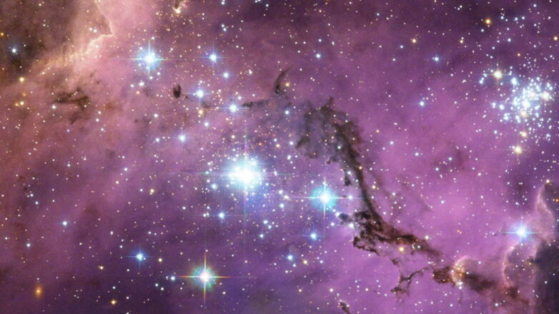 Галактика Большое Магелланово Облако два