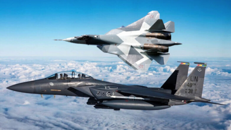 Российский летчик развеял надежду США выиграть бой между F-15EX и Су-57