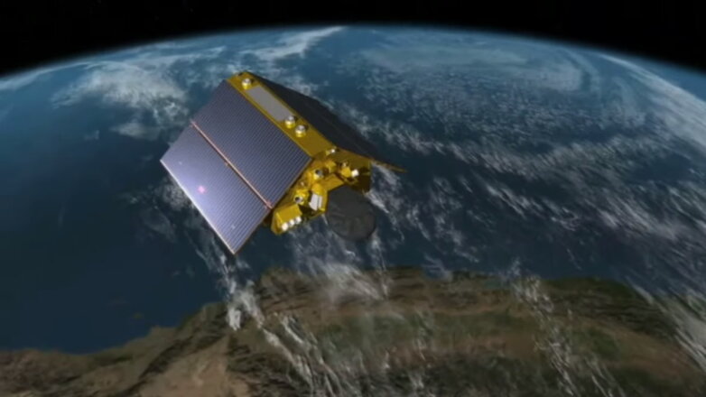 Запуск новейшего европейского спутника сняли на видео