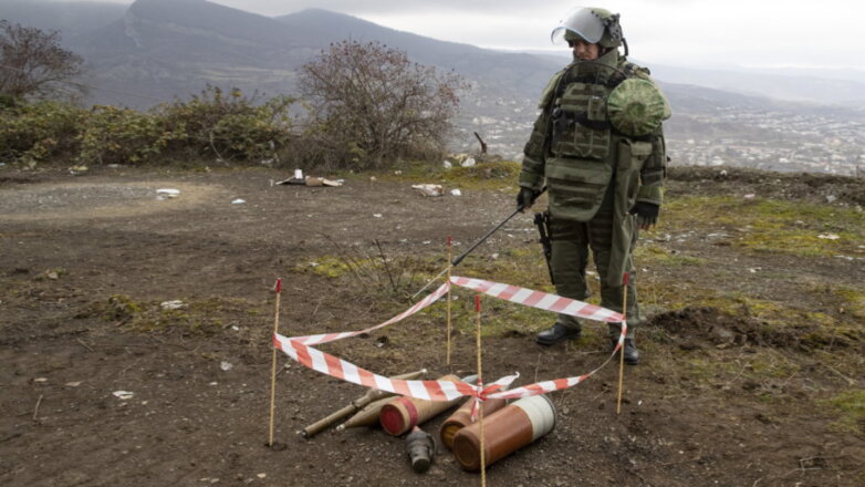 Российский миротворец подорвался на мине в Нагорном Карабахе