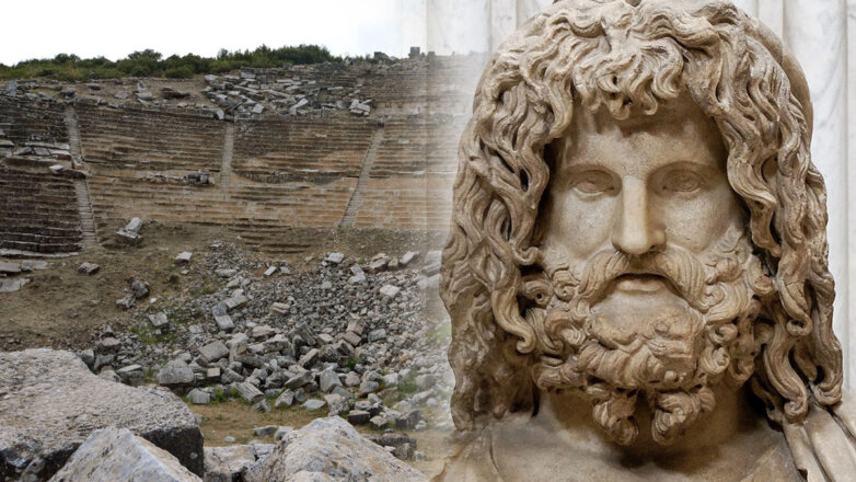 В древнем городе нашли статуи Богов эпохи Римской империи