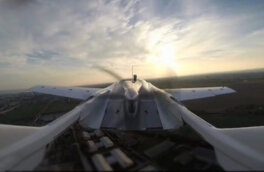 Футуристический летающий автомобиль впервые поднялся в небо