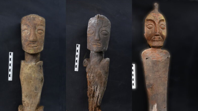 В гробницах Цинхай-Тибетского плато обнаружены деревянные фигурки археология