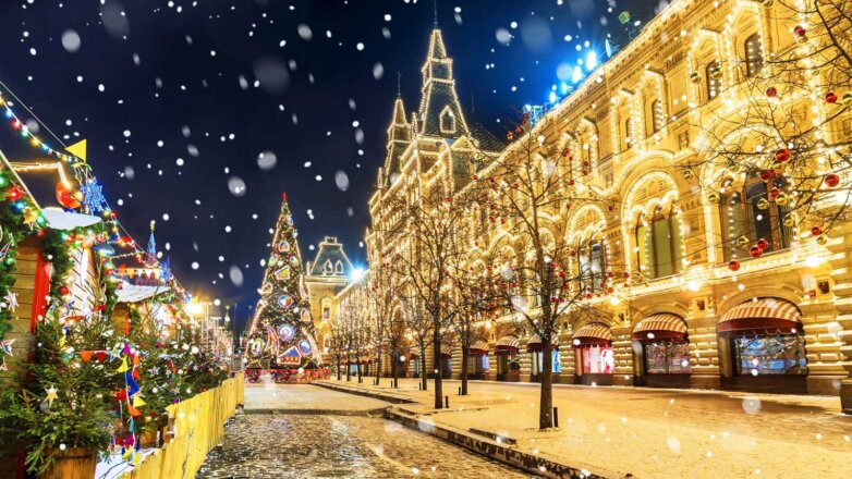 Снег и слякоть придут в Москву в новогоднюю ночь