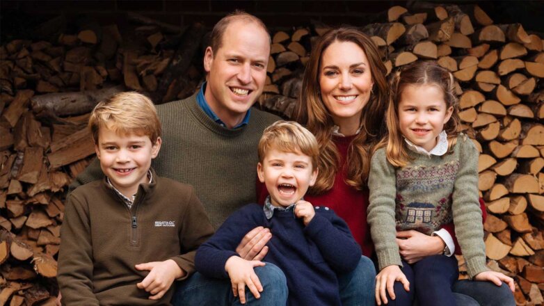 Названа самая неудачная рождественская открытка принца Уильяма и Кейт