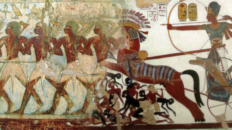Могущество древнеегипетской армии связали с девятью видами оружия