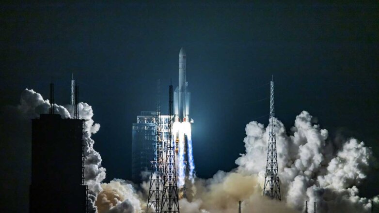 Китай осуществил запуск новейшей ракеты-носителя CZ-8 с пятью спутниками