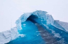 Угрозу разрушения крупнейшего в мире айсберга заметили ВВС Британии: фото