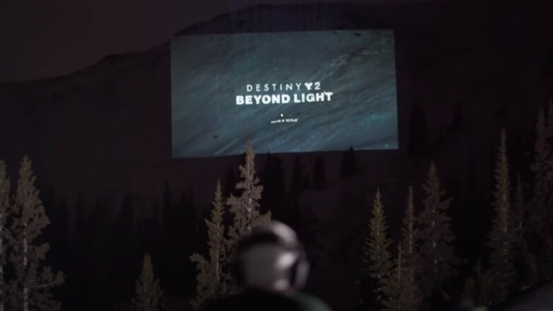 В США запустили игру на склоне горы вместо экрана: видео