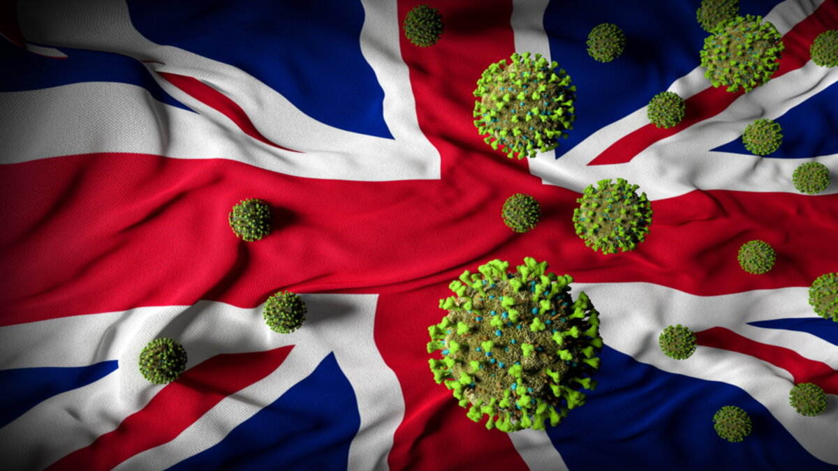 Великобритания коронавирус флаг