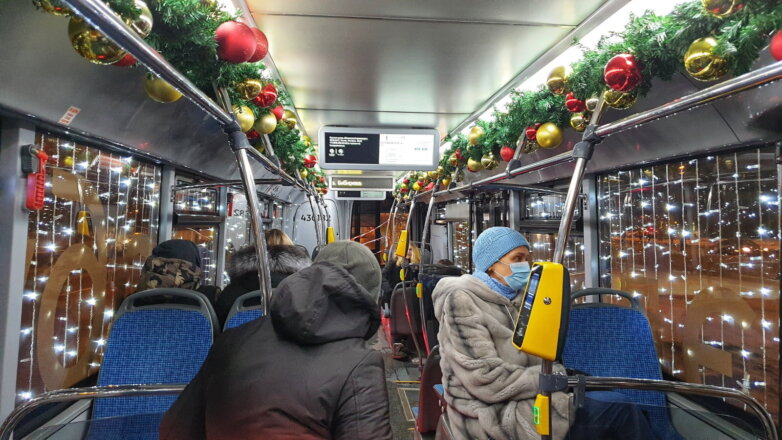 Москвичам рассказали о работе транспорта в Рождественскую ночь