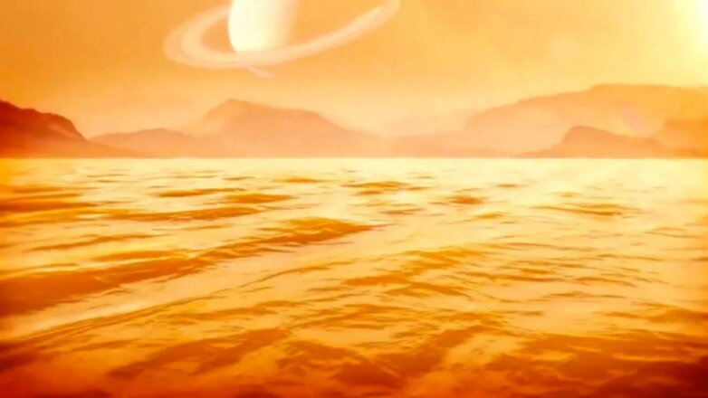 Море на спутнике Сатурна Титане