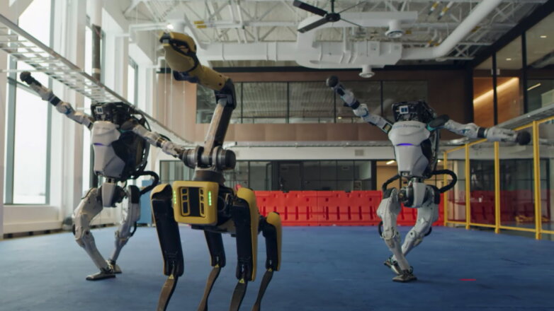 В Сети появилось видео с танцующими роботами от Boston Dynamics