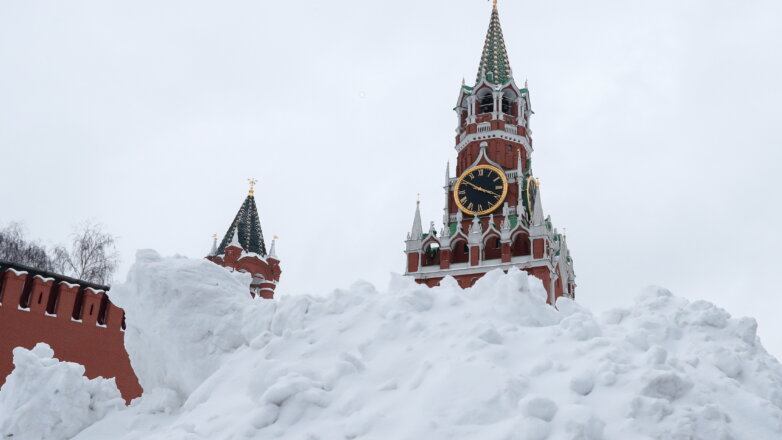 Из-за снегопада в Москве сугробы выросли до 37 сантиметров