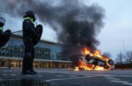 В Амстердаме прогремели взрывы во время беспорядков