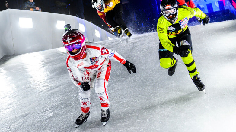 Под Санкт-Петербургом пройдет этап ЧМ по скоростному спуску на коньках Red Bull Ice Cross