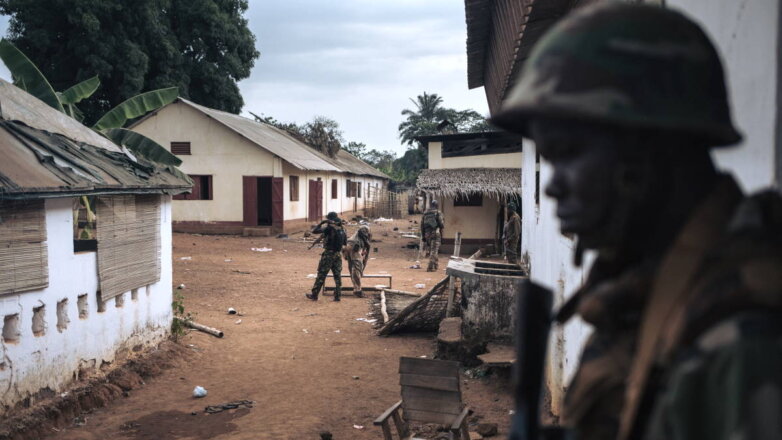 Солдаты военные ЦАР Центральноафриканская Республика