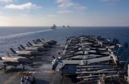 США перебросили к берегам Ирана ударную группу с истребителями F-35