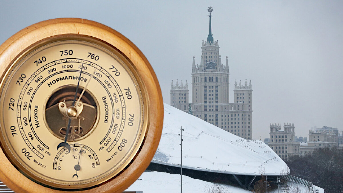 Атмосферное давление москва февраль 2024