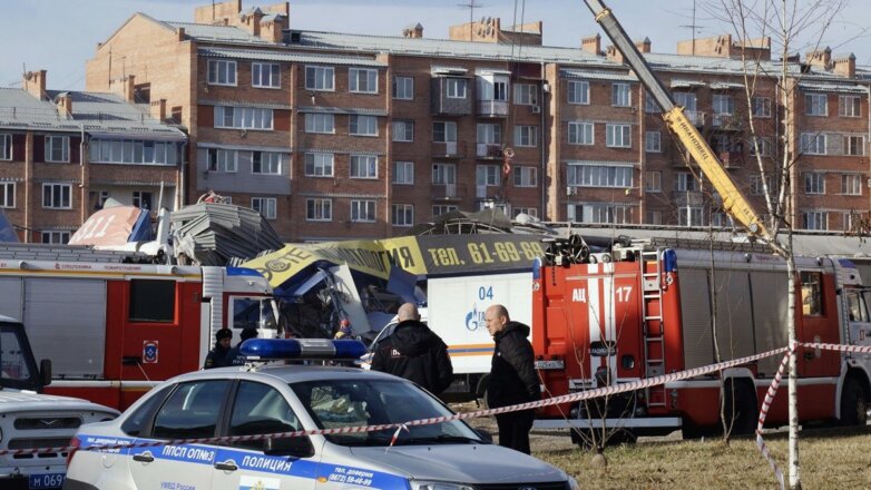 МВД оценило версию теракта после взрыва супермаркета во Владикавказе