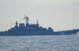 Жители Великобритании наблюдали проход десантных кораблей ВМФ России в Атлантику