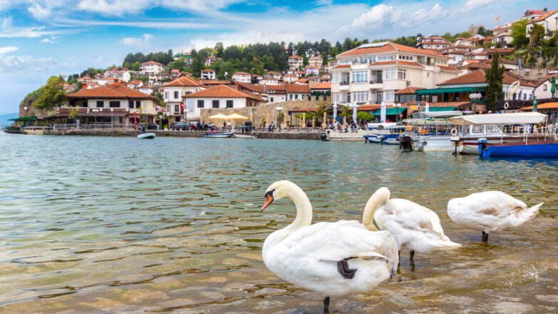 Македония озеро Охрид