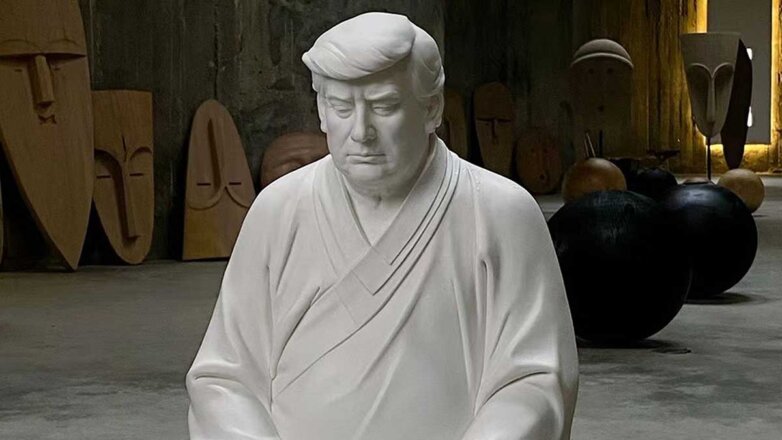 Статуя Трампа в образе Будды привлекла внимание интернет-пользователей