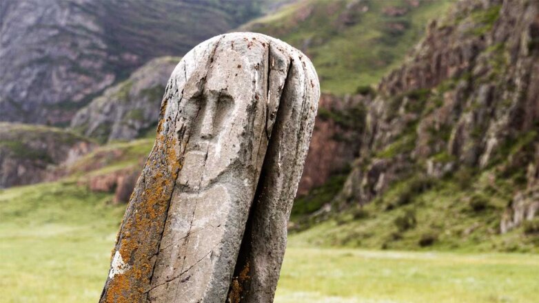 Scythian stone carving Скифская резьба по камню