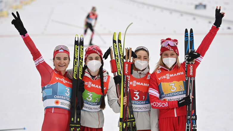 России досталась серебряная медаль на ЧМ-2021 по лыжам