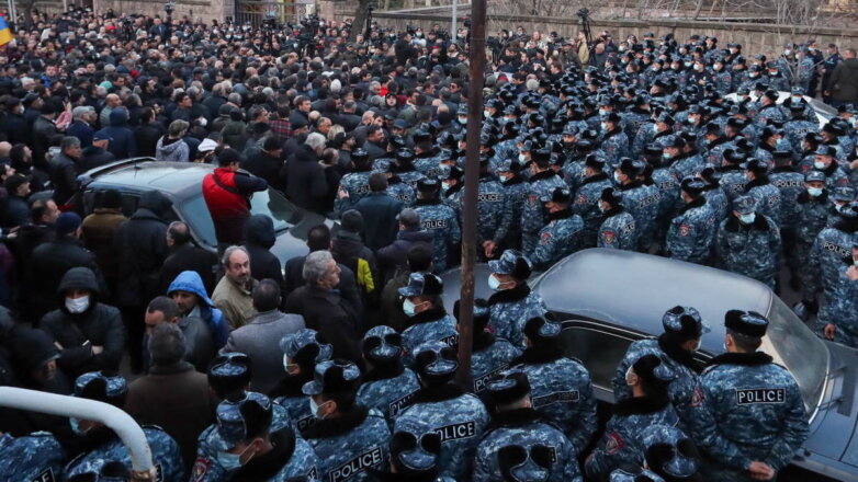 Армения Ереван протесты