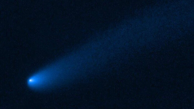 Комета с хвостом длиной 6,5 тыс. км "припарковалась" среди троянских астероидов Юпитера