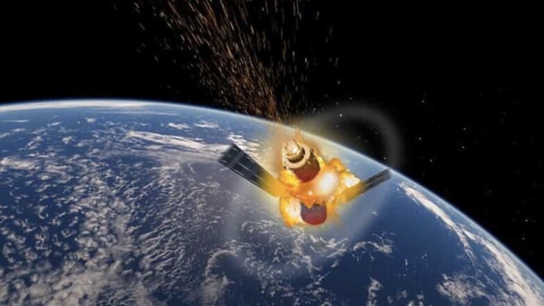 Спутник США взорвался в космосе